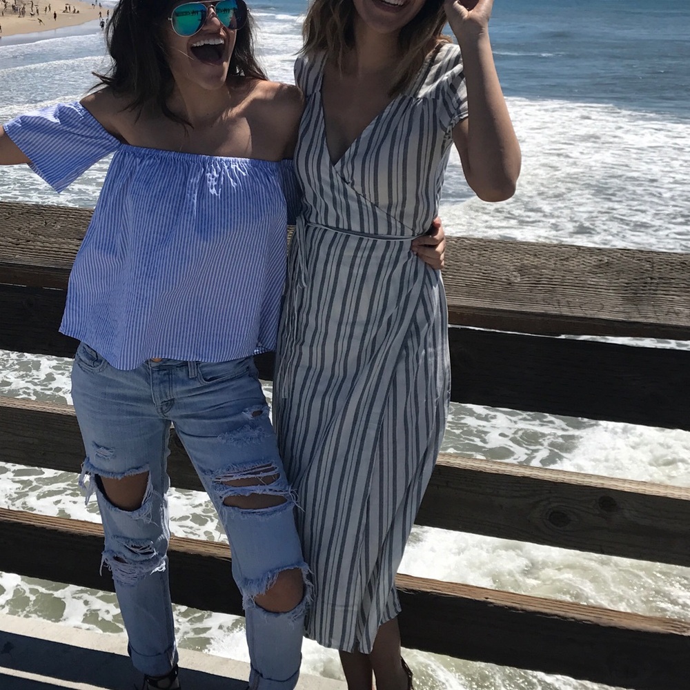 Billabong wrap dress